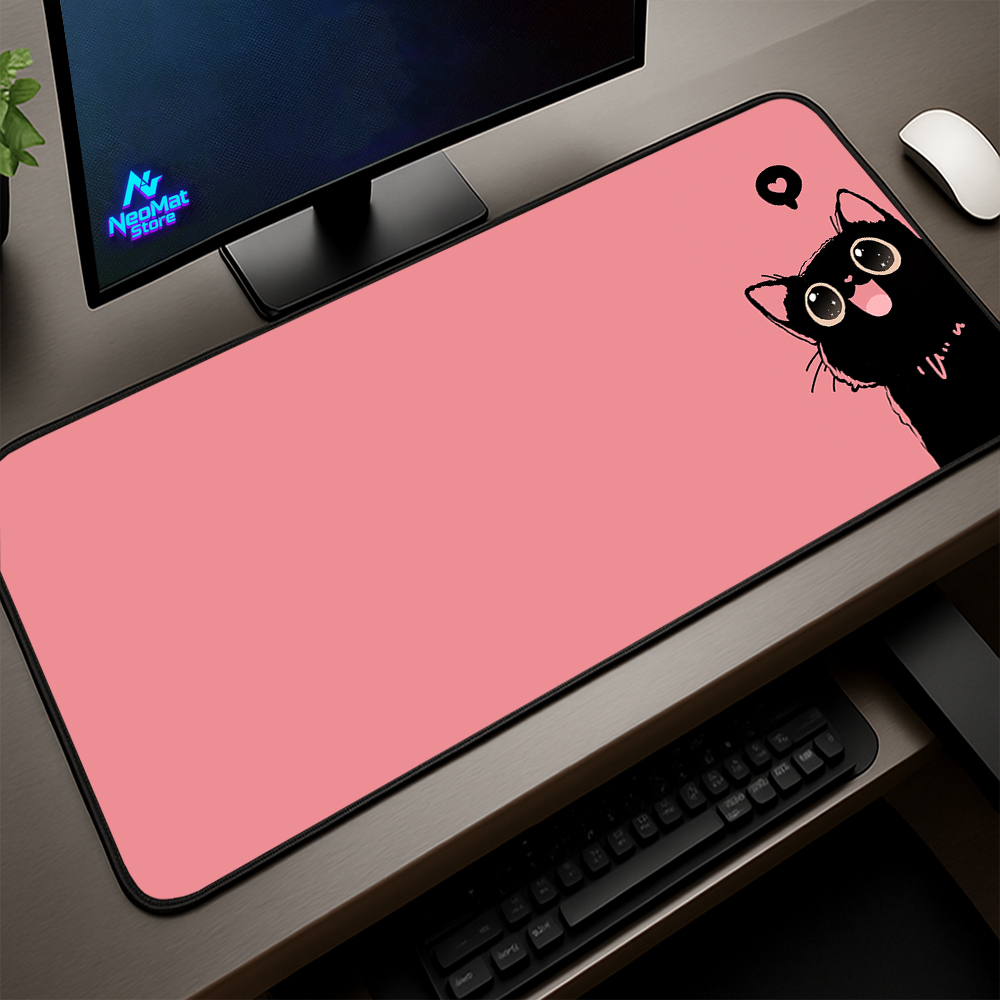 Gaming Keyboard Mouse - Kawaii Desk Mat Large Extended Gaming