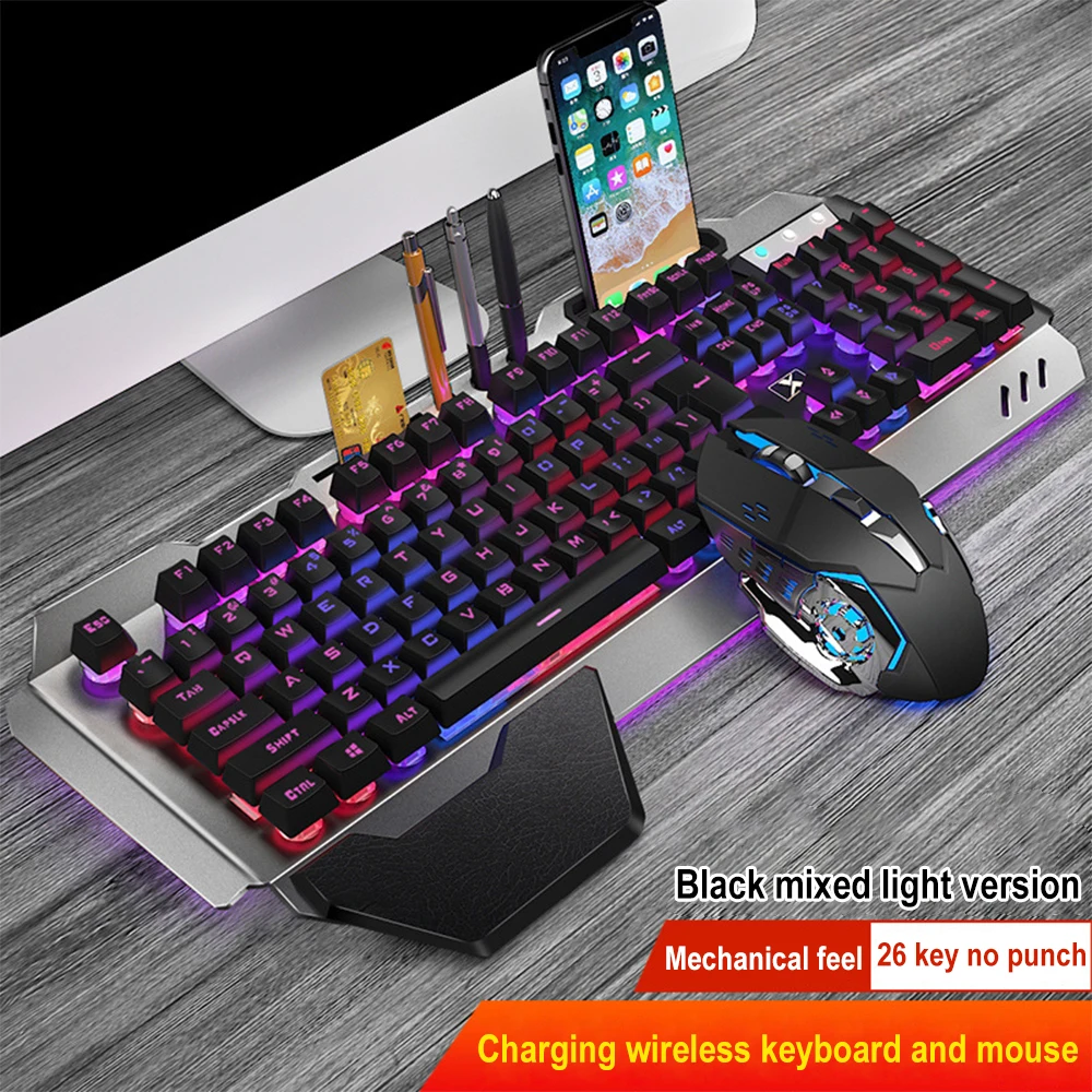 K680 Rechargeable 2.4G wireles - Gaming Keyboard Mouse Combo review and price
