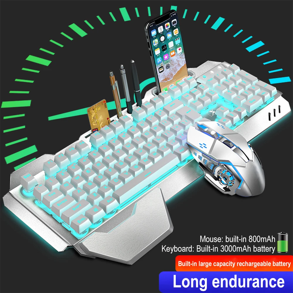 K680 Rechargeable 2.4G wireles - Gaming Keyboard Mouse Combo review and price