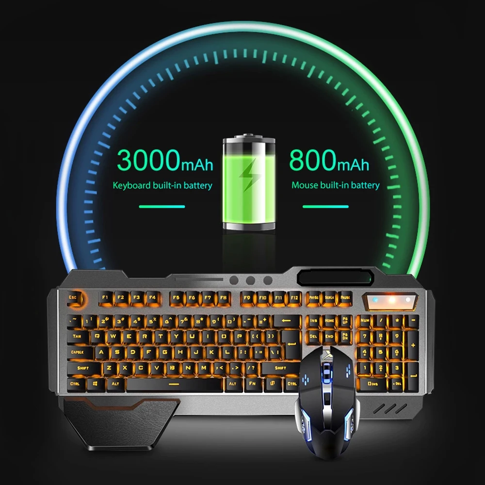 K680 Rechargeable 2.4G wireles - Gaming Keyboard Mouse Combo review and price