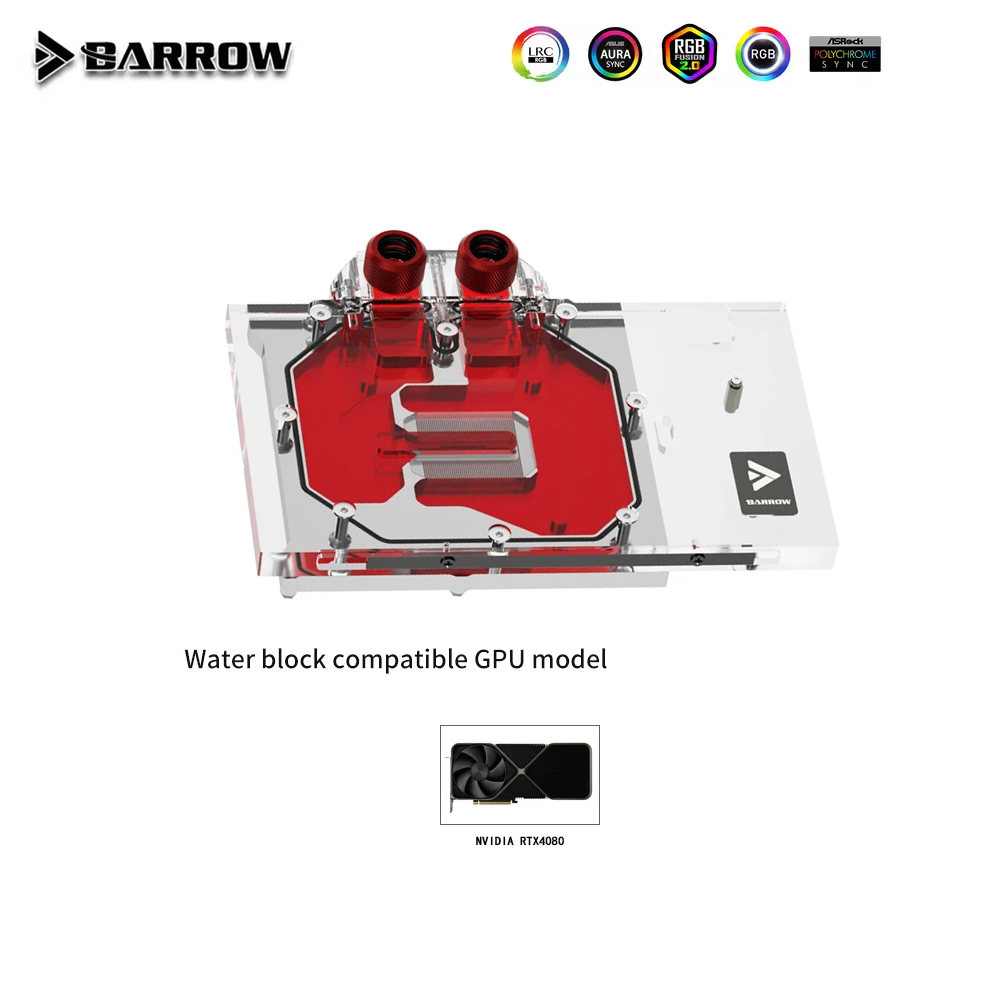 Barrow GPU Water Block For NVI - Nvidia Vga Rtx 4080 review and price