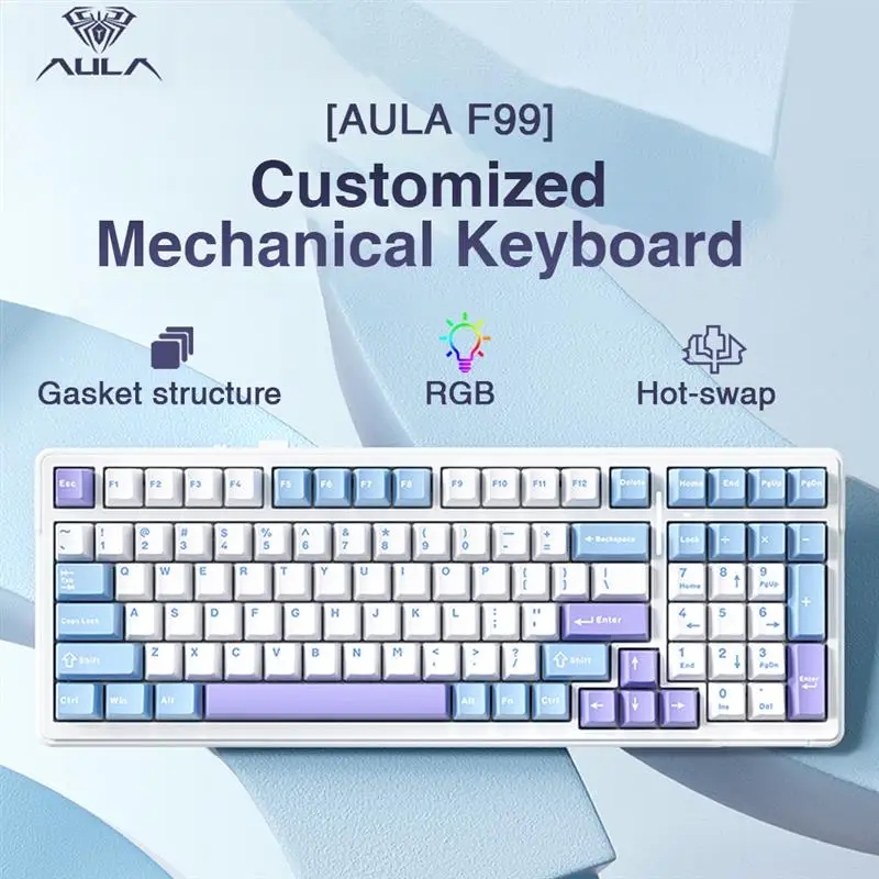 Aula F99 Gaming Mechanical Key - Gaming Keyboard No Rgb review and price