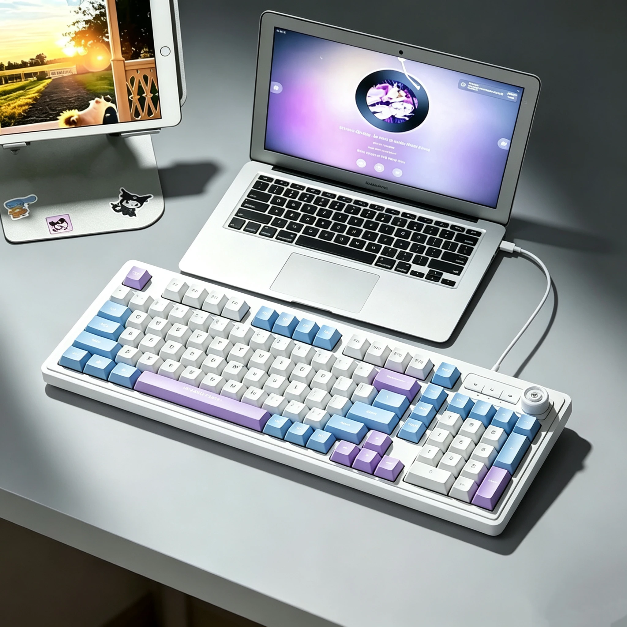 98Keys Wired Keyboard RGB Glow - Gaming Keyboard No Noise review and price