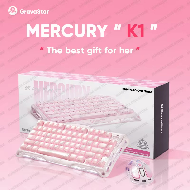 Grava Star Mercury K1 Wireless - Gaming Keyboard Non Mechanical review and price