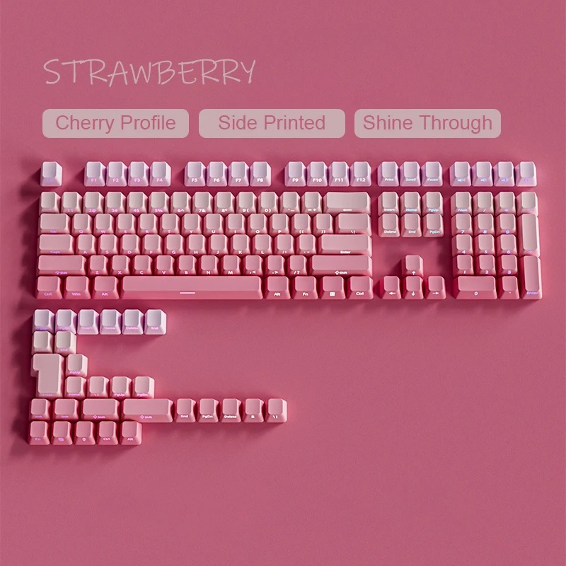 133 Keys Double Shot Shine Thr - Gaming Keyboard Typewriter review and price