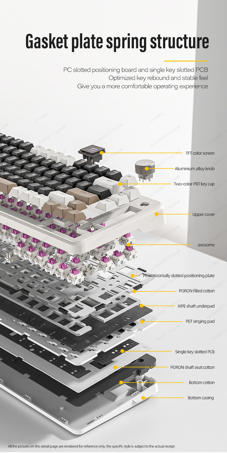 2024 New AL66 Mechanical Keybo - Gaming Keyboard Affordable review and price