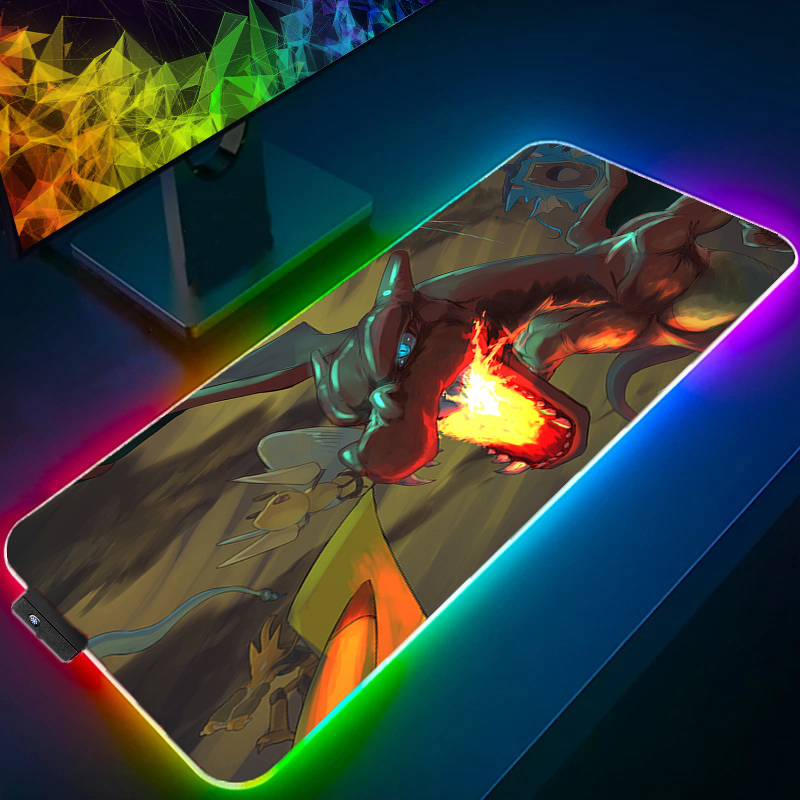 LED Light Mouse Pad Desk Mat G - Gaming Keyboard Top review and price