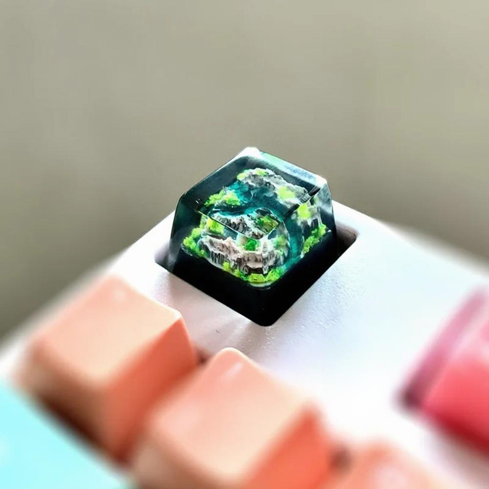 Mountain and Sea Keycaps Artis - Gaming Keyboard Affordable review and price