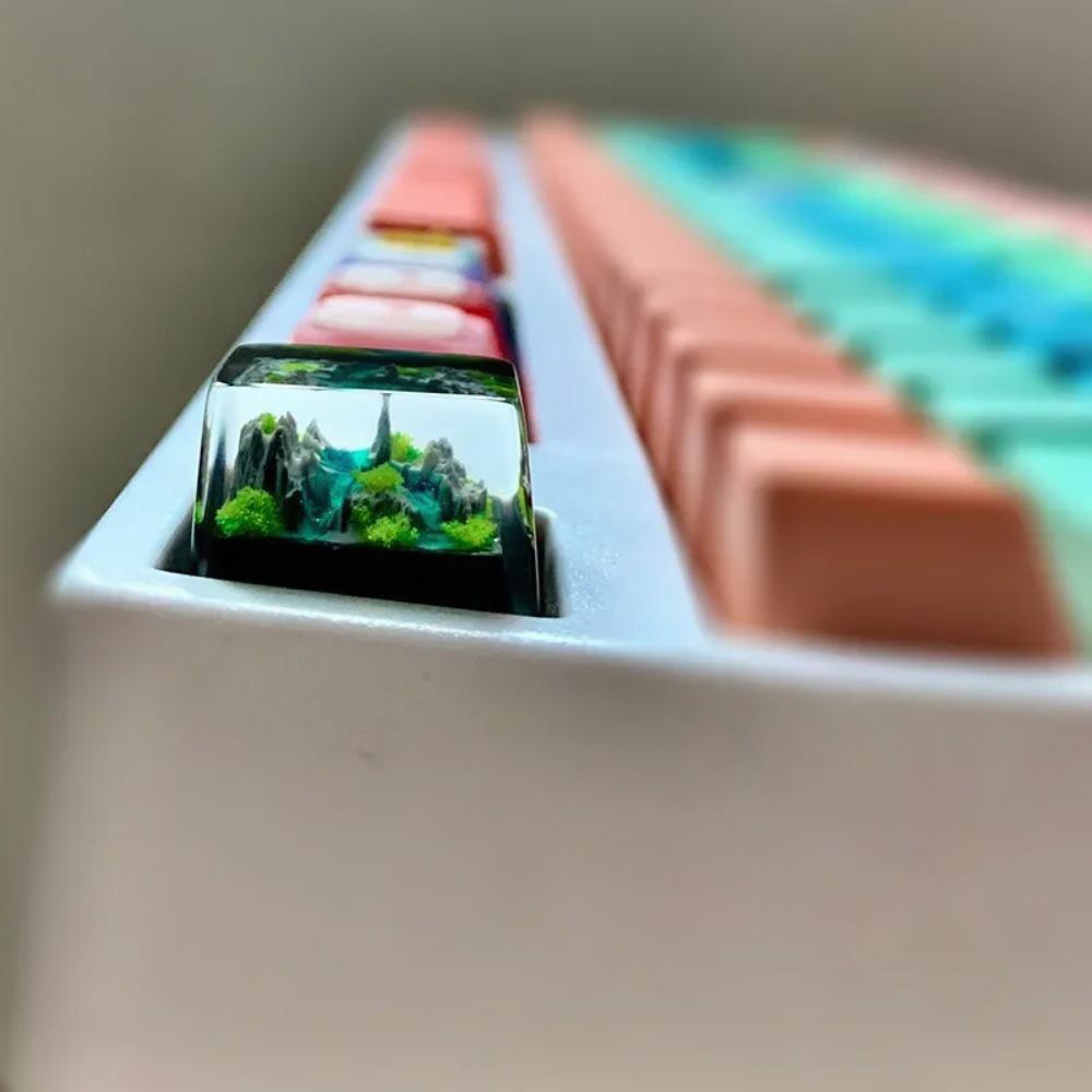Mountain and Sea Keycaps Artis - Gaming Keyboard Affordable review and price
